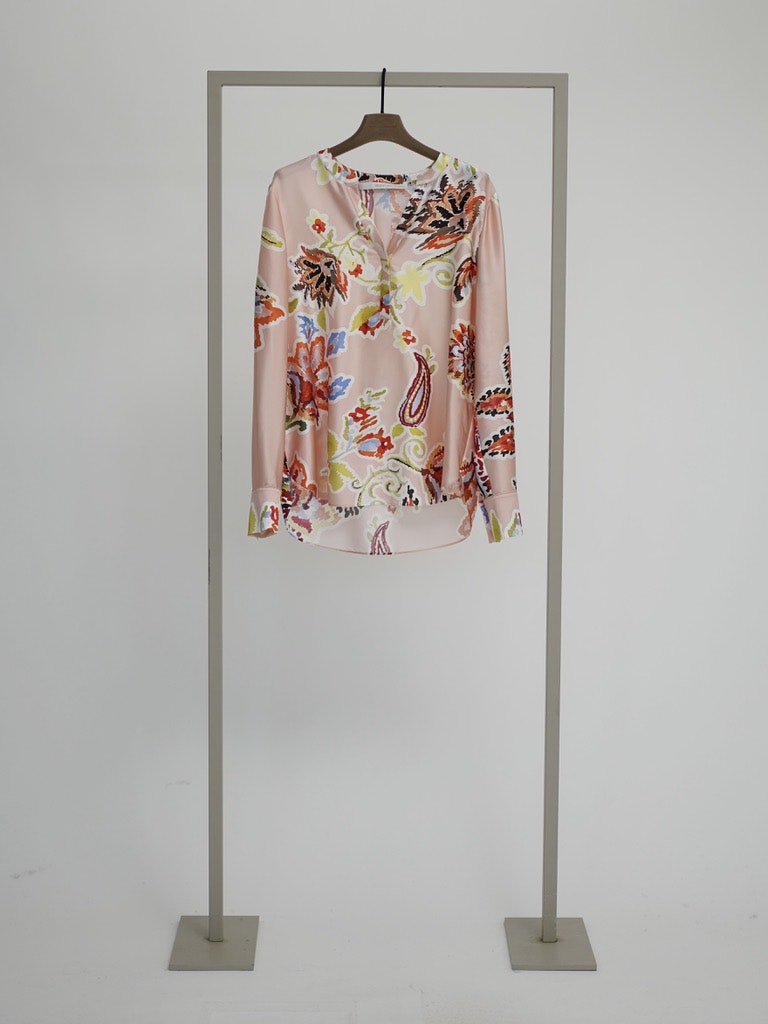 Seidenbluse Tunika