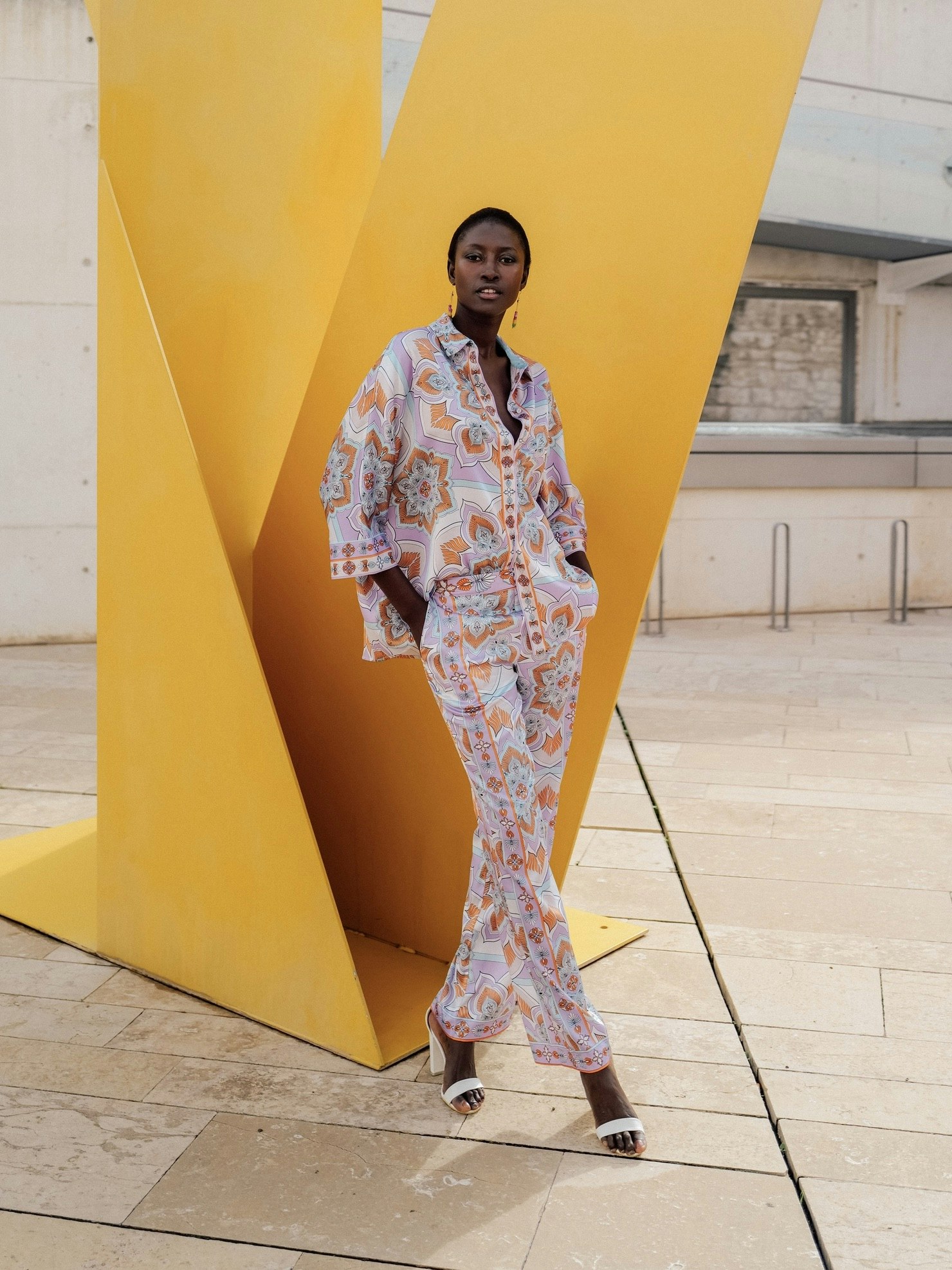 Seidenbluse Hemdkragen