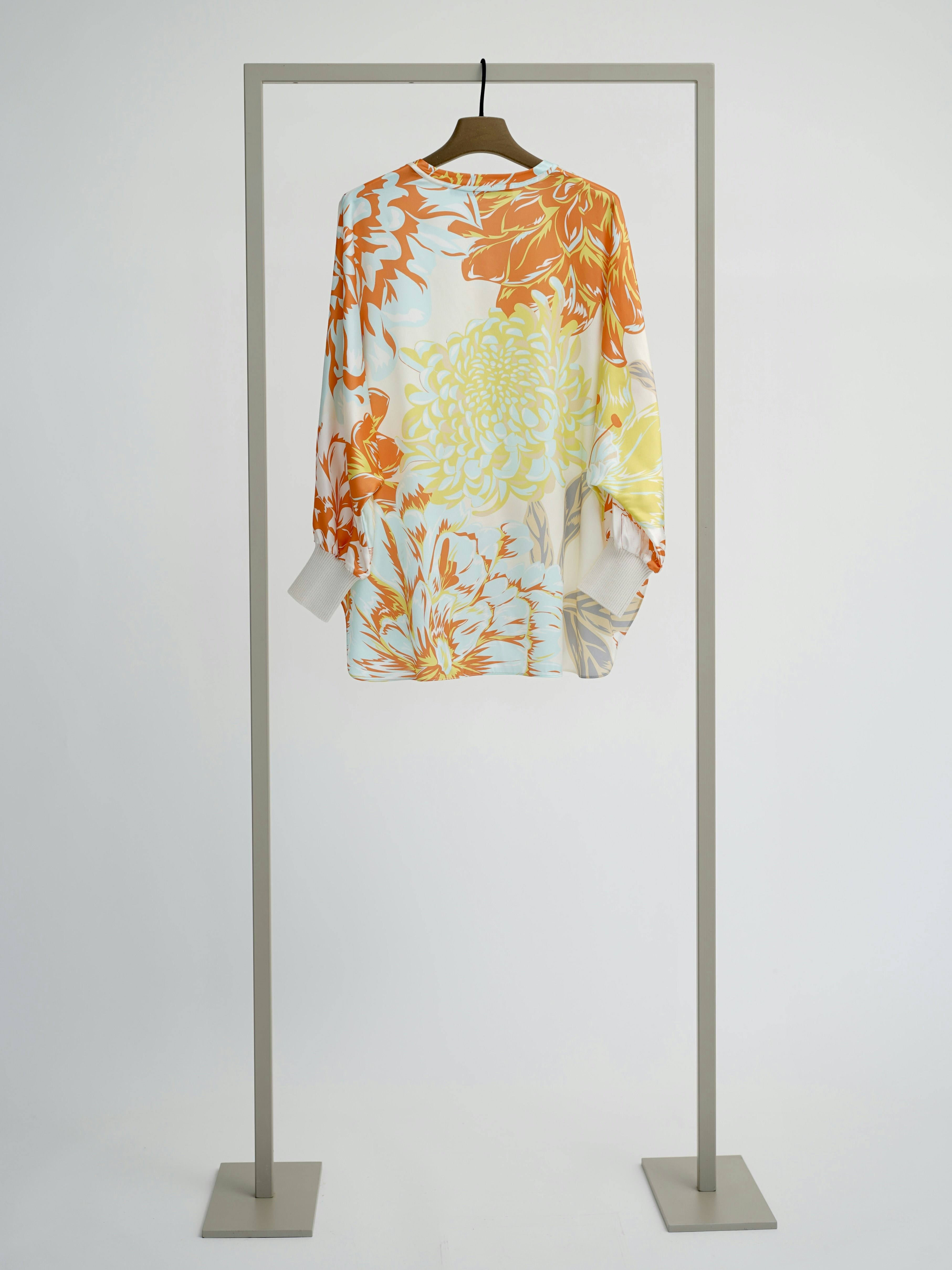 Seidenbluse oversize