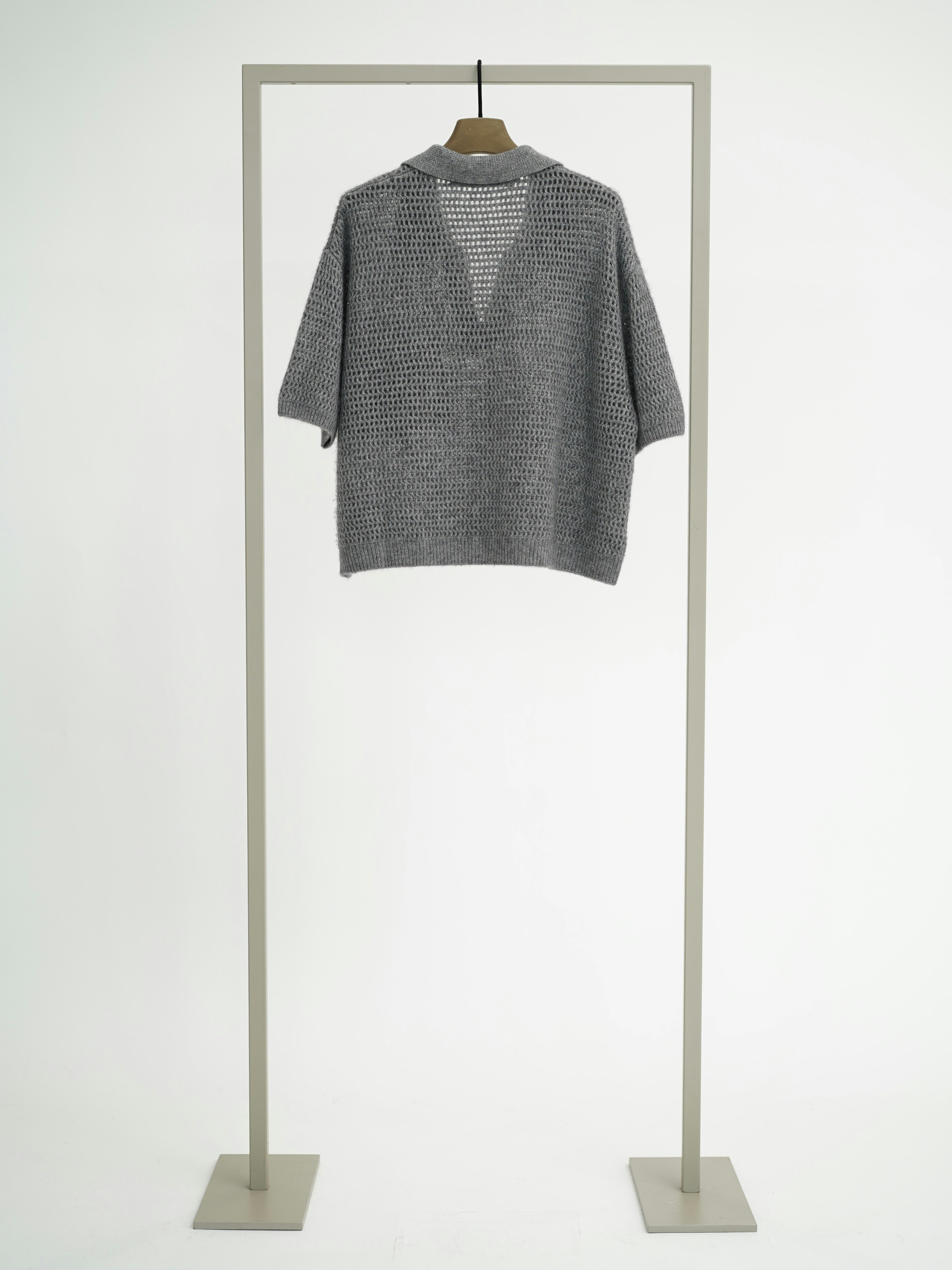 Pullover mit Hemdkragen