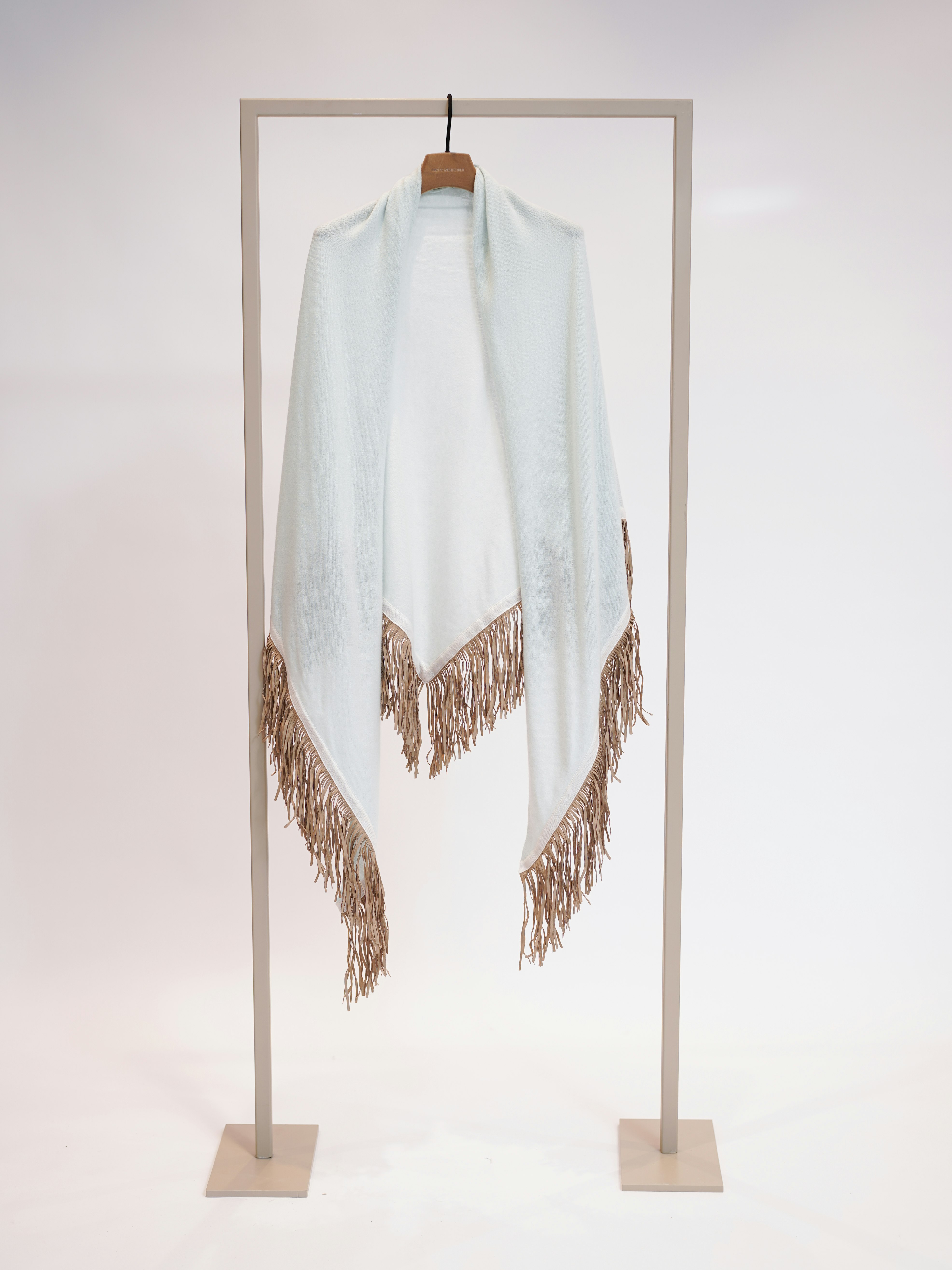 Dreieckstuch mit Lederfransen GINA S.